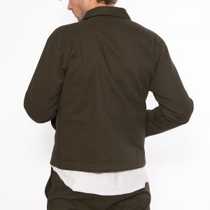 Xagon man khaki fabric men's jacket