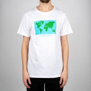 Dedicated men's white t-shirt with print