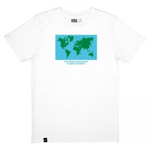 Dedicated ανδρικο λευκό t-shirt με print