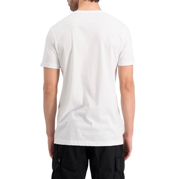 Alpha industries men\'s white heritage dragon t shirt - Exclusive Clothes