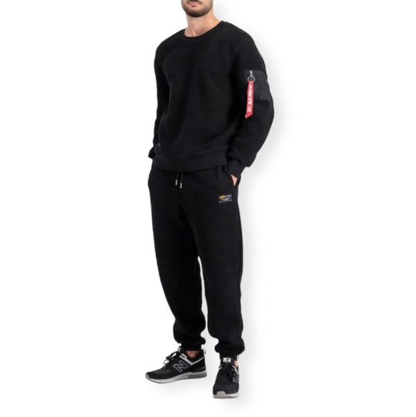 Exclusive Alpha - industries teddy sweater black Clothes