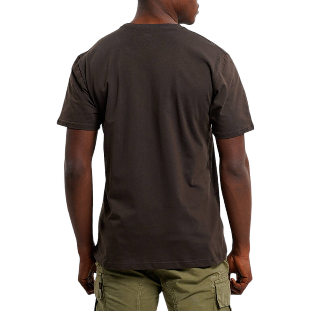 Exclusive olive black Alpha - t-shirt industries Clothes basic ανδρικό