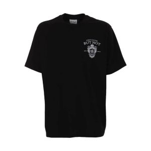 Butnot black t-shirt with royal coat of arms print