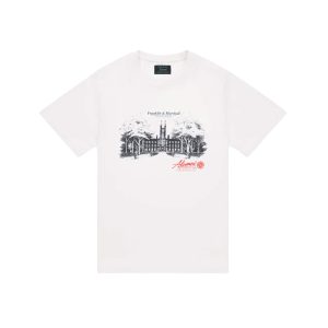Franklin marshall λευκό ανδρικό t-shirt jm3225