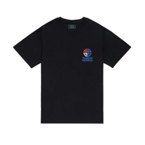 Franklin marshall μαύρο ανδρικό t-shirt jm3223