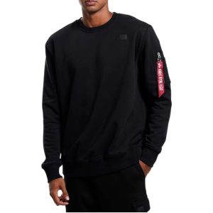 Alpha industries black x-fit label sweater
